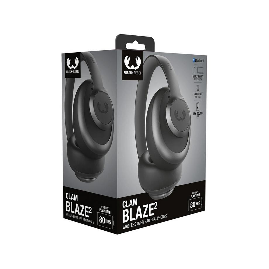FRESH'N REBEL Clam Blaze 2 - Wless over-ear with ENC Casque over-ear 