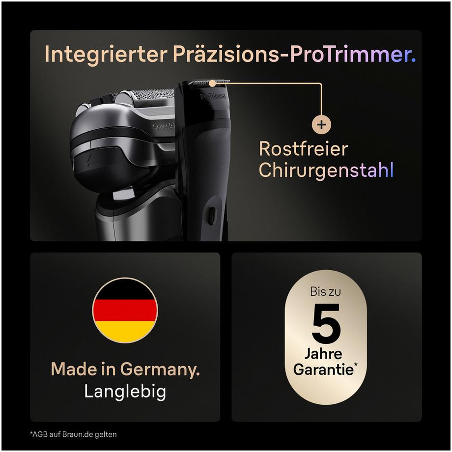 BRAUN Rasoir Series 9 9615s 