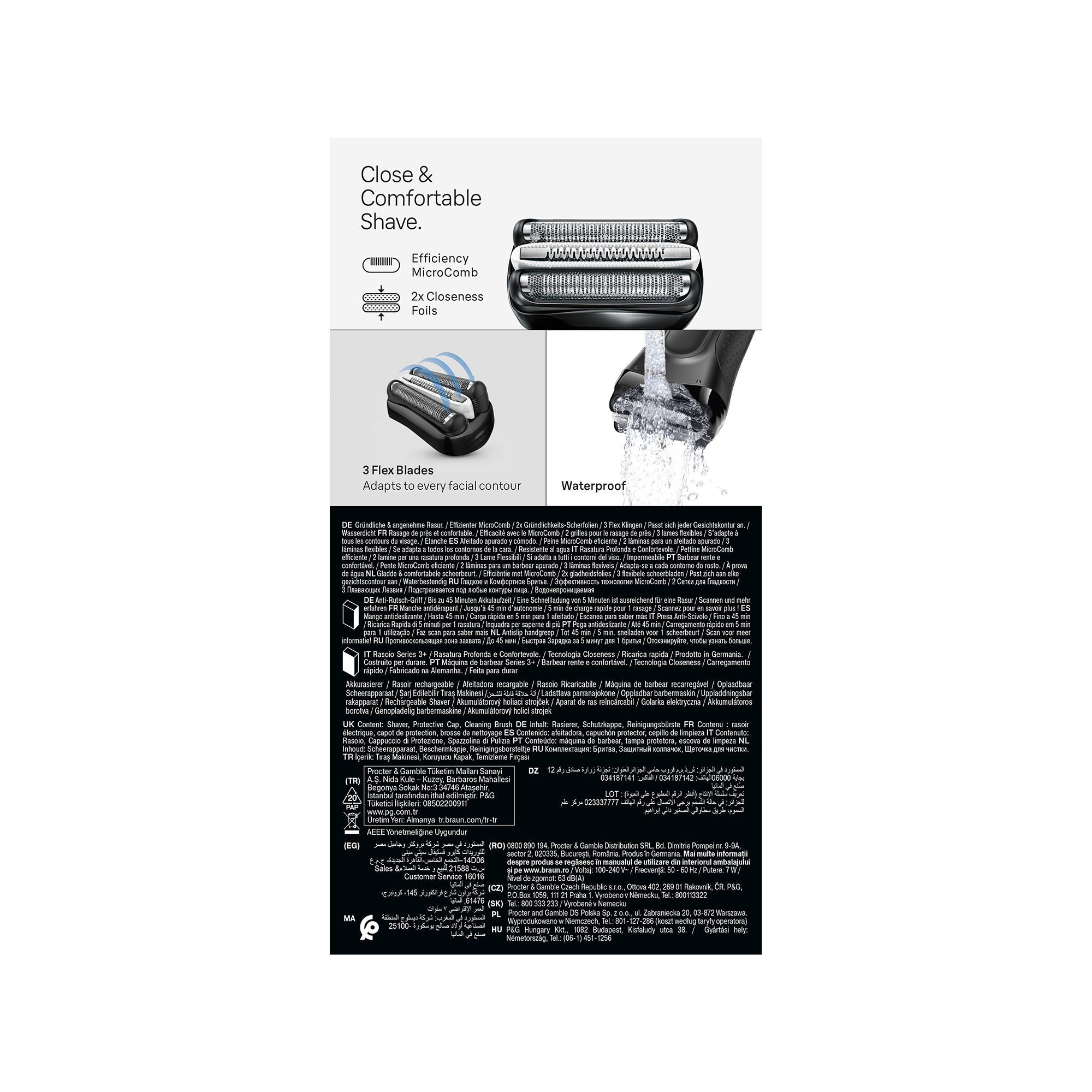 BRAUN Rasoir Series 3 3000 