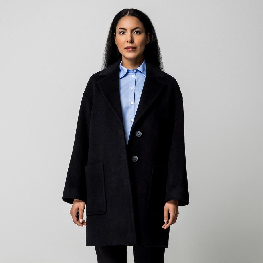 Max & Co Tarocco Cappotto Collo Revers  