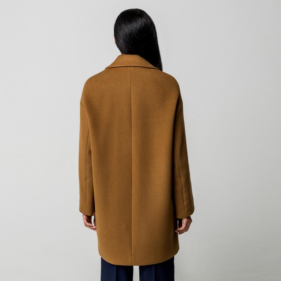 Max & Co Tarocco Cappotto Collo Revers  