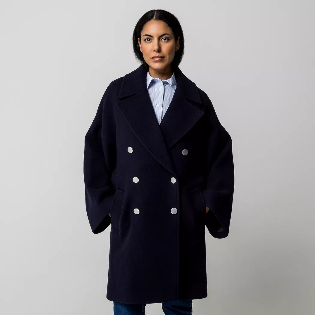 Max & Co - Mantel, für Damen, Dunkelblau, Größe 38