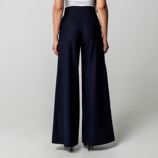 Max & Co Nigra Weite Stoffhose  