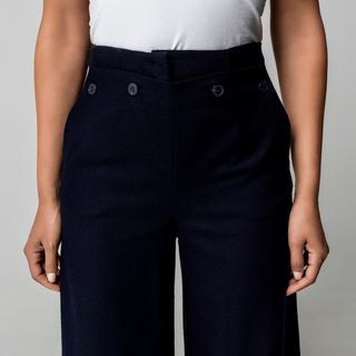 Max & Co Nigra Weite Stoffhose  