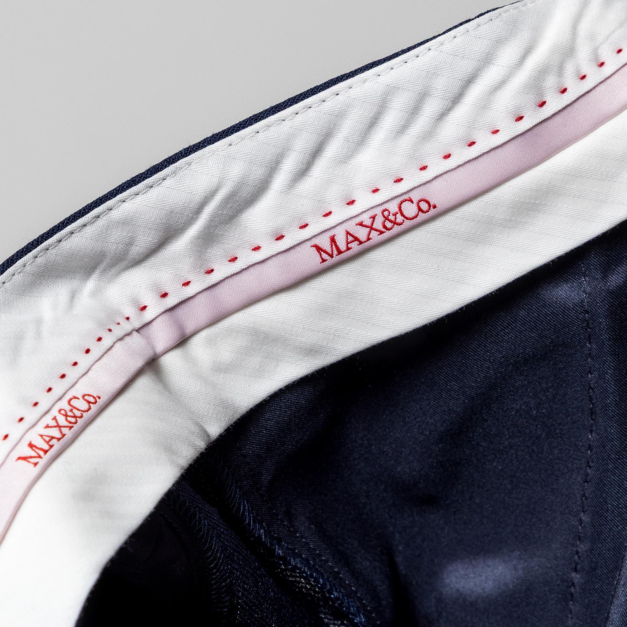 Max & Co Nigra Weite Stoffhose  