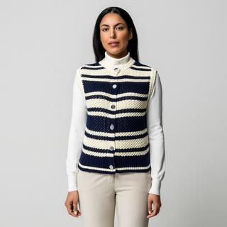 Max & Co BETA Gestreiftes Strickgilet  