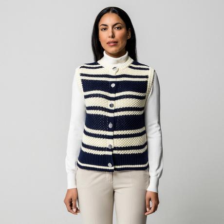 Max & Co BETA Gestreiftes Strickgilet  