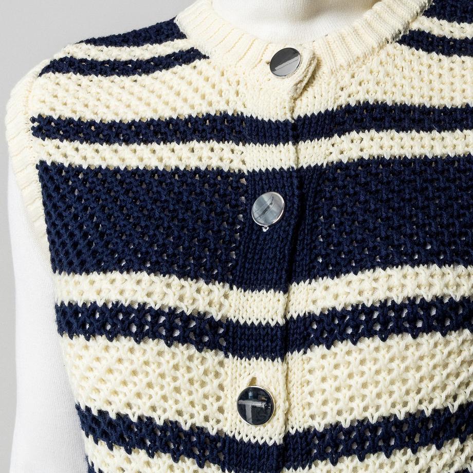 Max & Co BETA Gestreiftes Strickgilet  