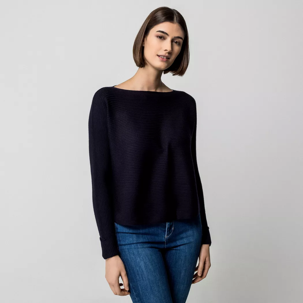 Max & Co - Sweatshirt, für Damen, Dunkelblau, Größe L