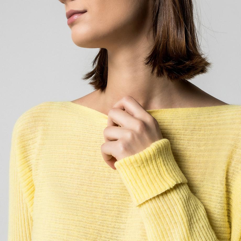 Max & Co Alpascambio Gerippter Relaxed Fit Pullover  