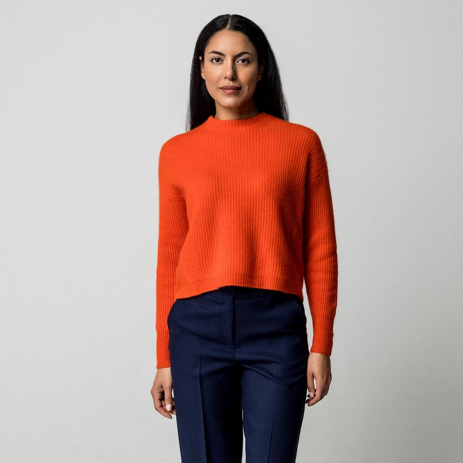Max & Co Brandy Maglione in Cashmere a Costine  