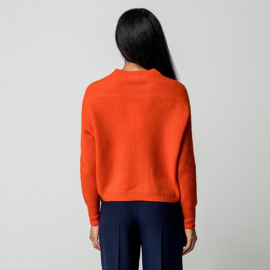 Max & Co Brandy Maglione in Cashmere a Costine  