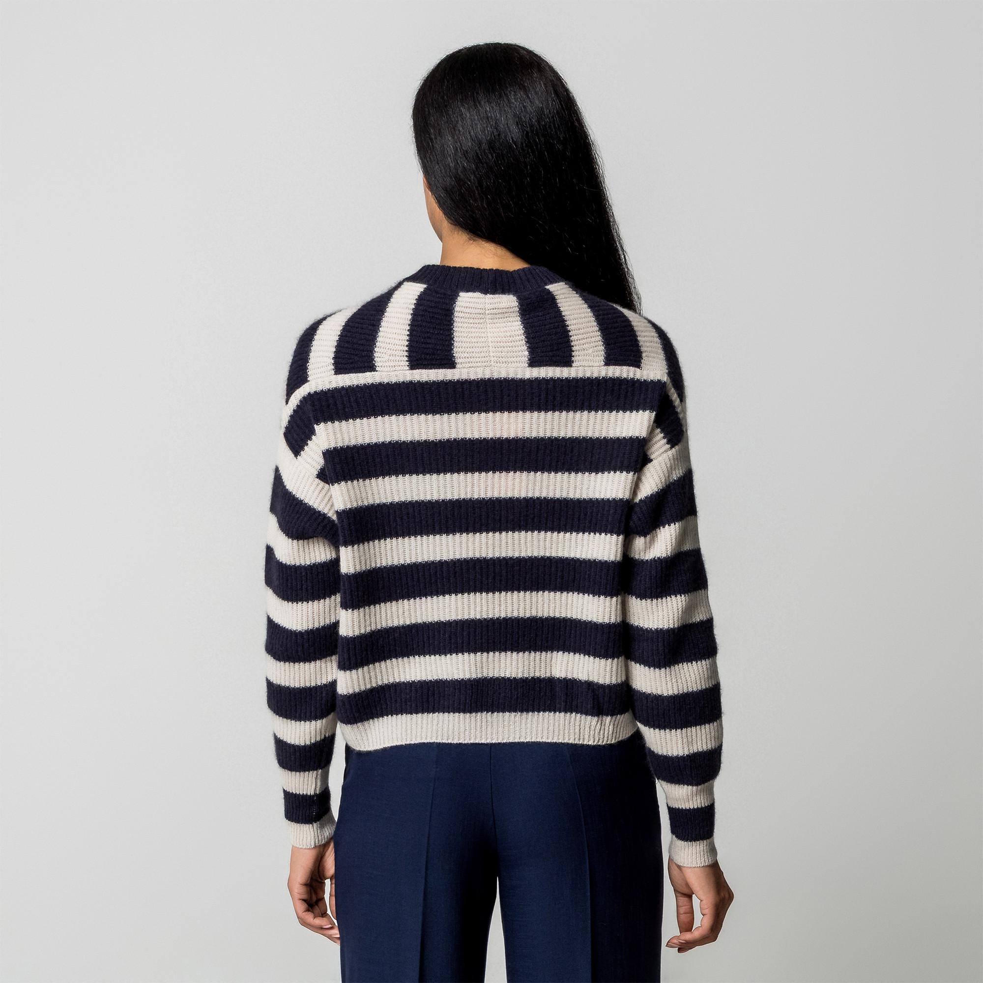 Max & Co Brandy Rippstrick Kaschmir Pullover  