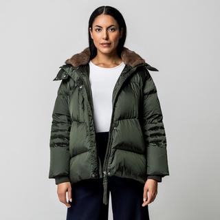 Max & Co CURSORE Cappotto imbottito con collo in pelliccia sintetica  