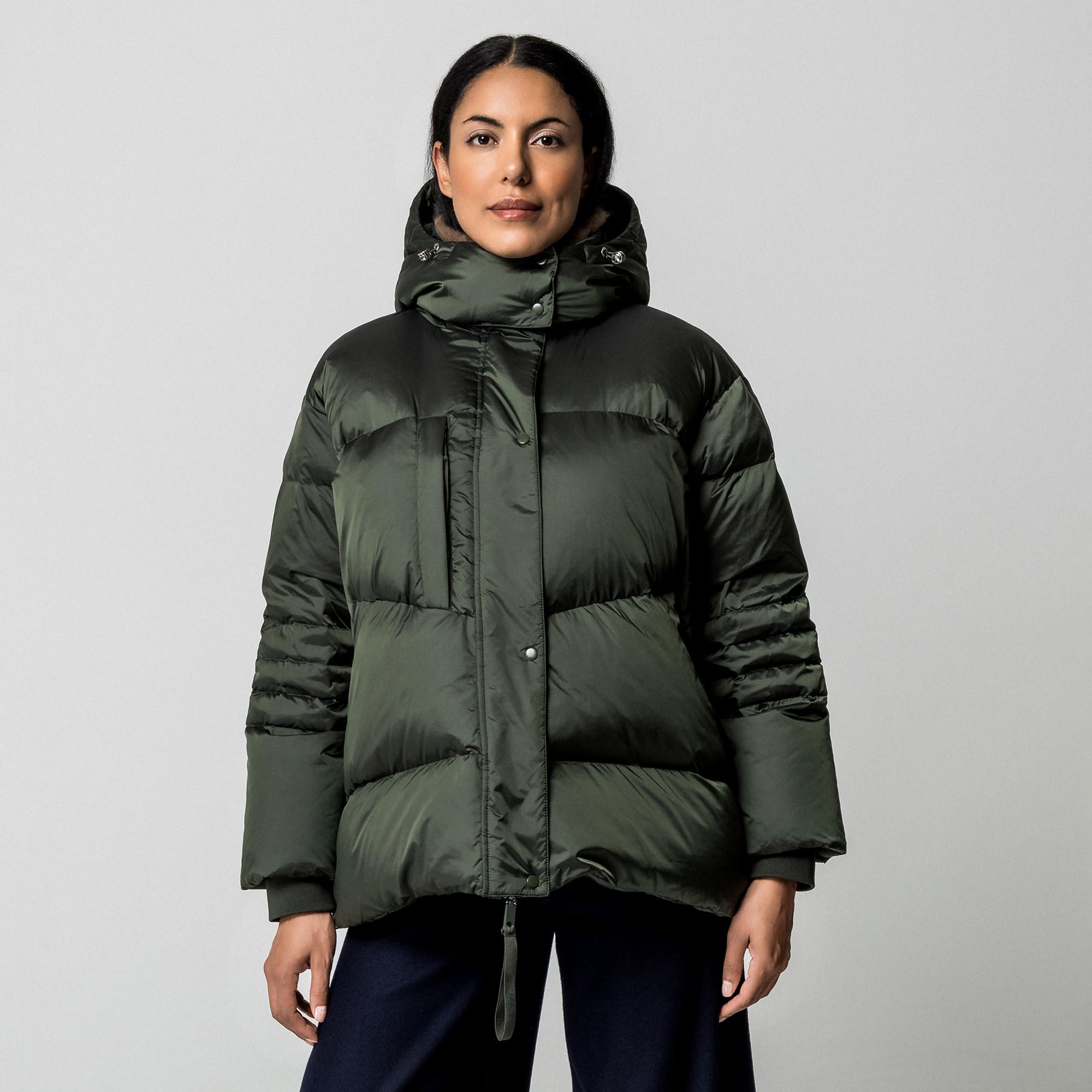 Max & Co CURSORE Cappotto imbottito con collo in pelliccia sintetica  