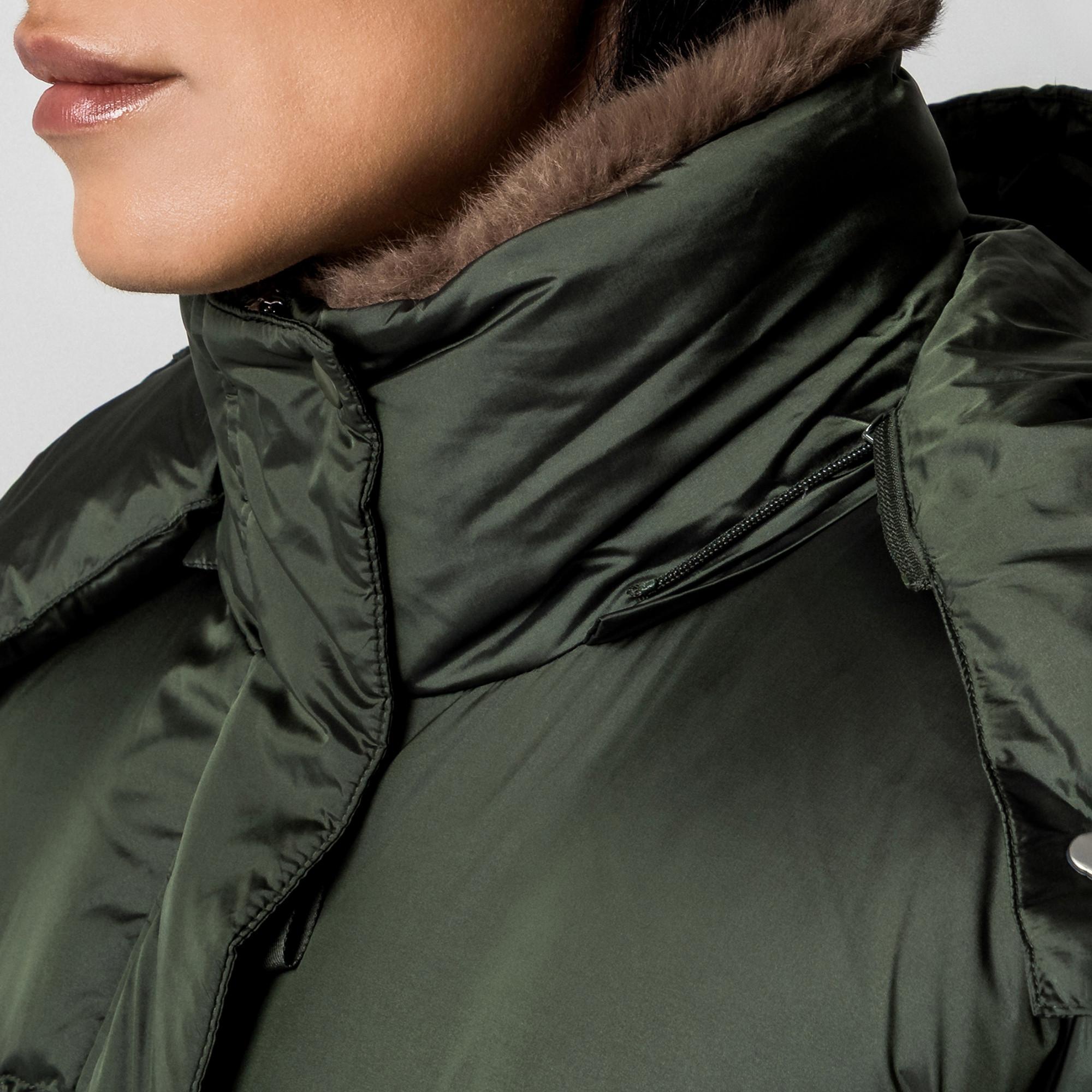 Max & Co CURSORE Cappotto imbottito con collo in pelliccia sintetica  