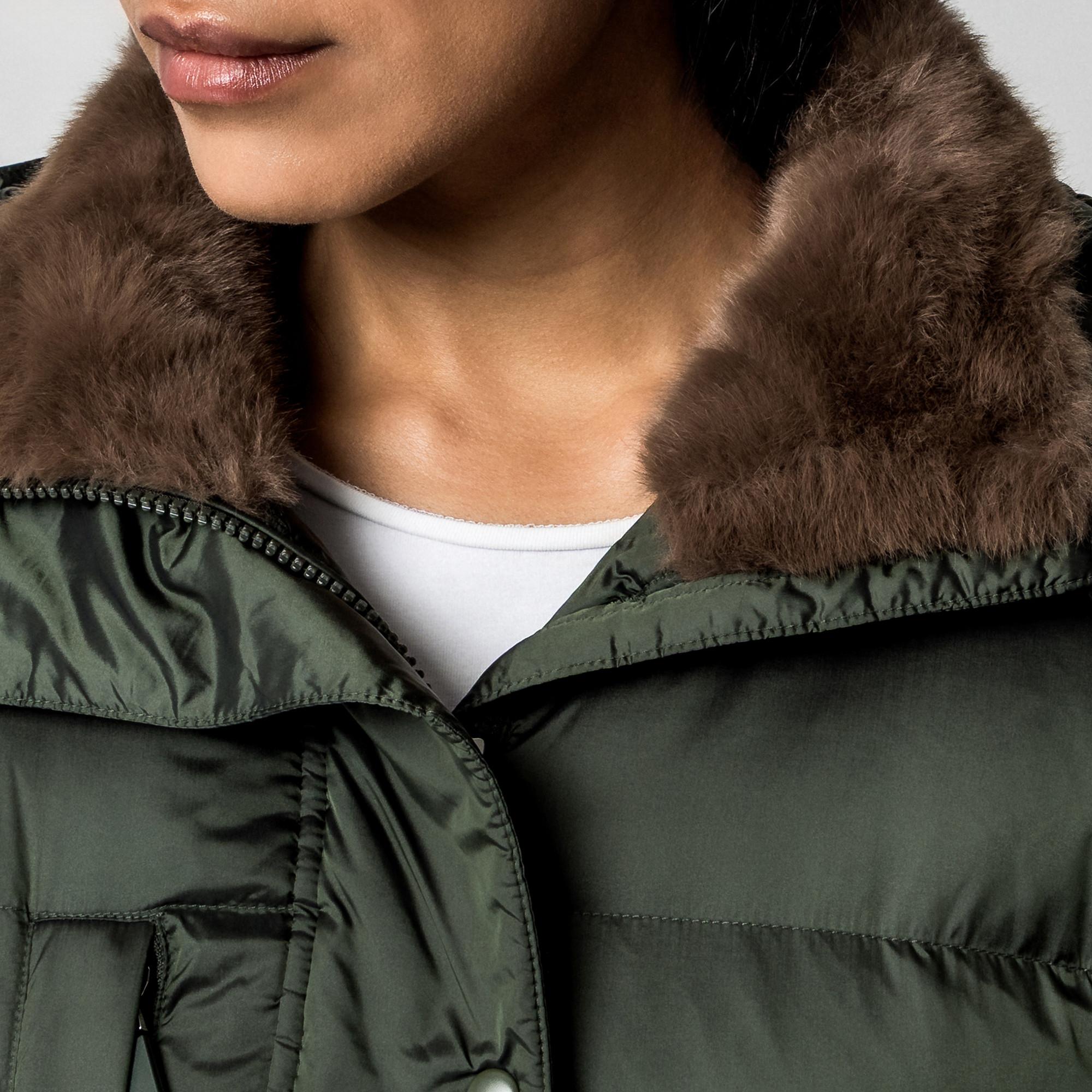 Max & Co CURSORE Cappotto imbottito con collo in pelliccia sintetica  