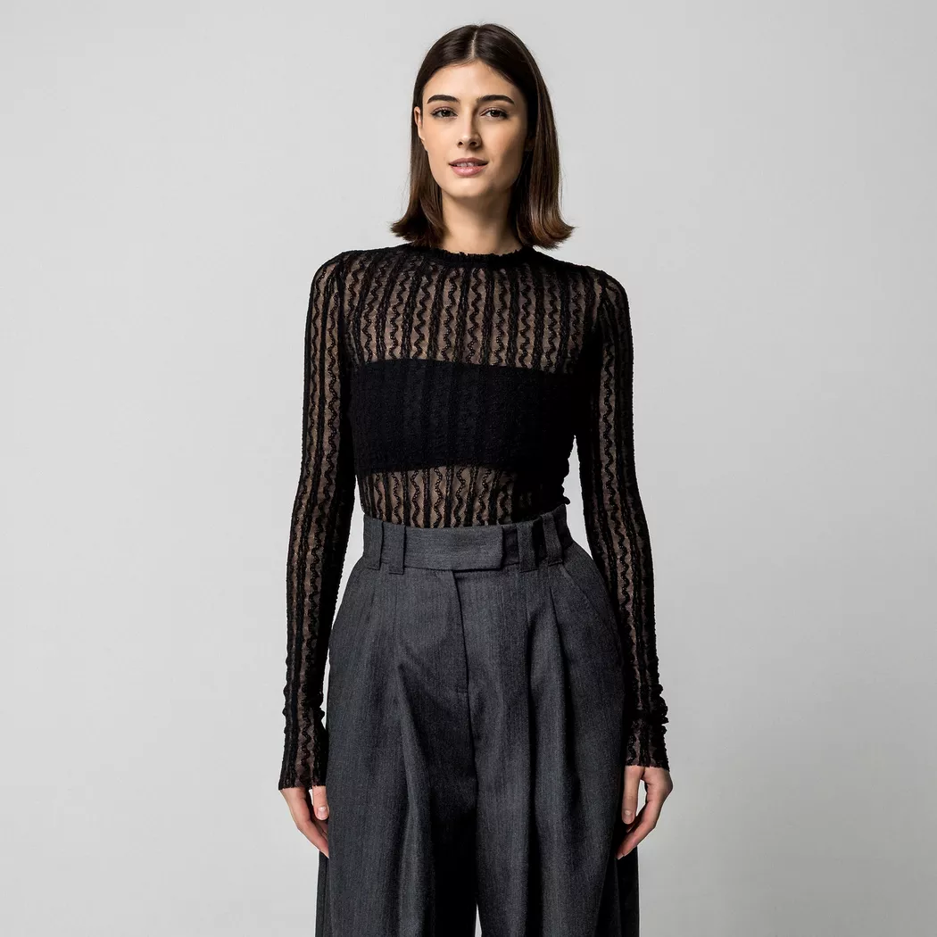 Max & Co - Top, für Damen, Schwarz, Größe XL