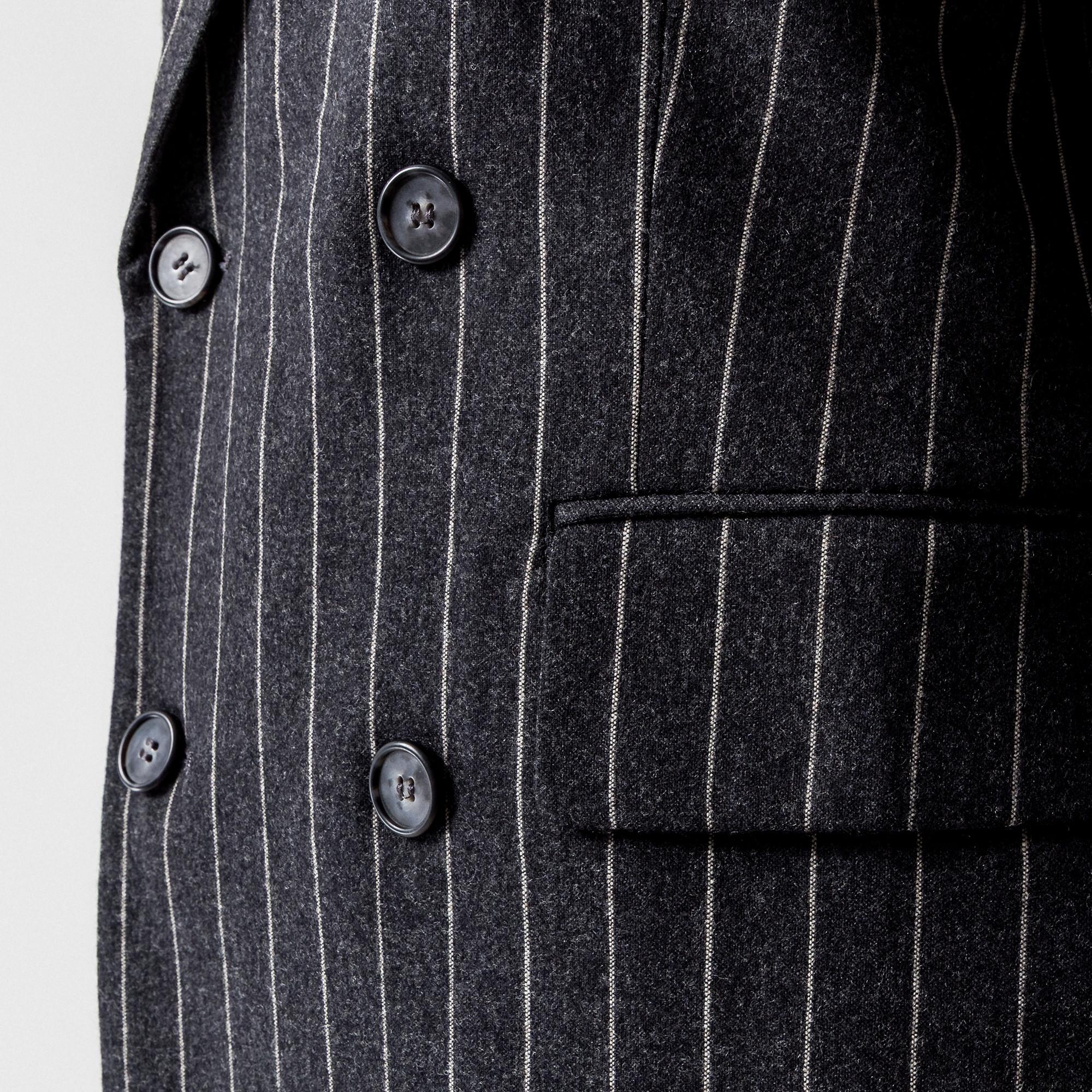 Max & Co EMAIL&DRINK Veste Croisée à Rayures Épingles  