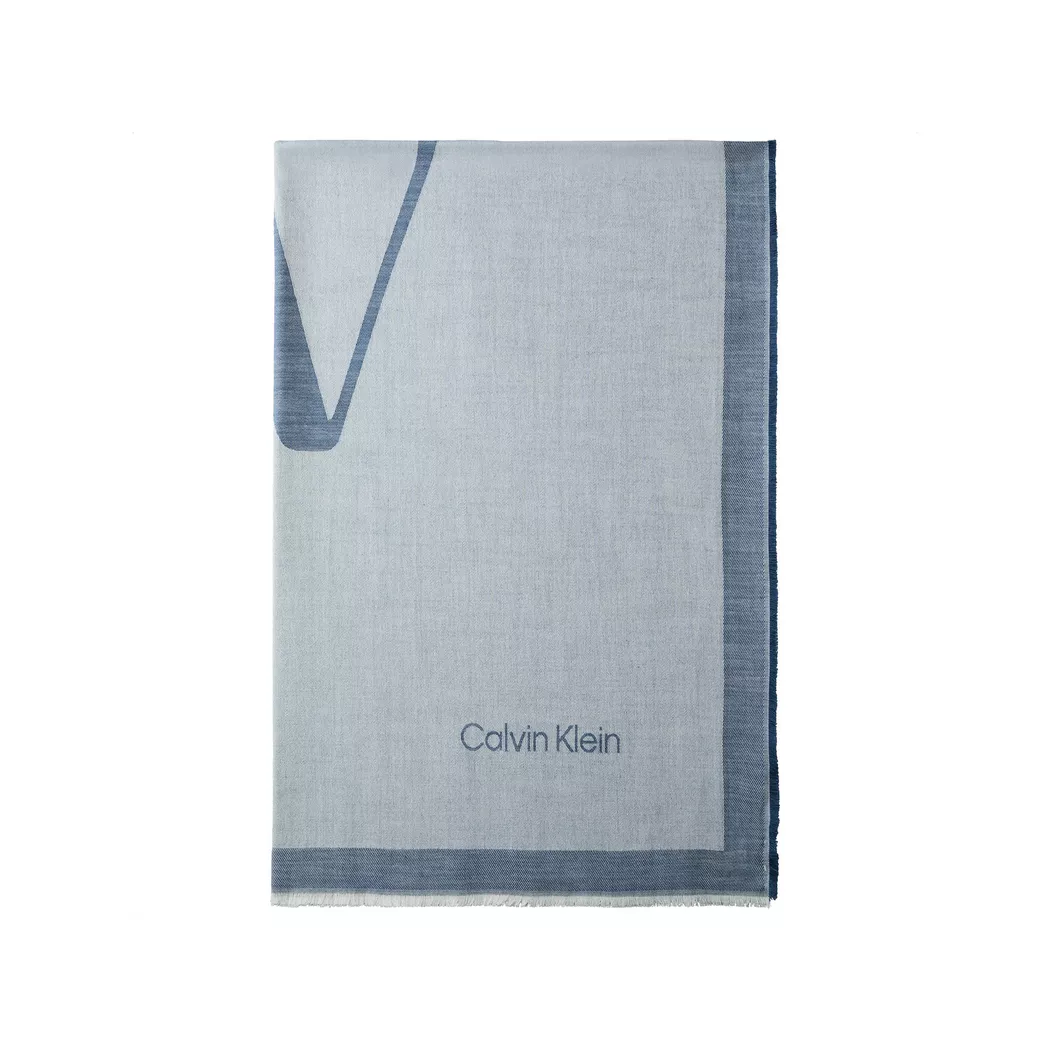 Calvin Klein - Schal, für Damen, Blau, Größe ONESIZE 2