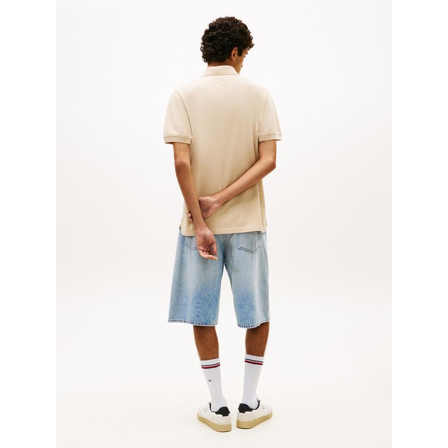 TOMMY JEANS TJM REG BADGE TEE EXT Polo Manches Courtes  