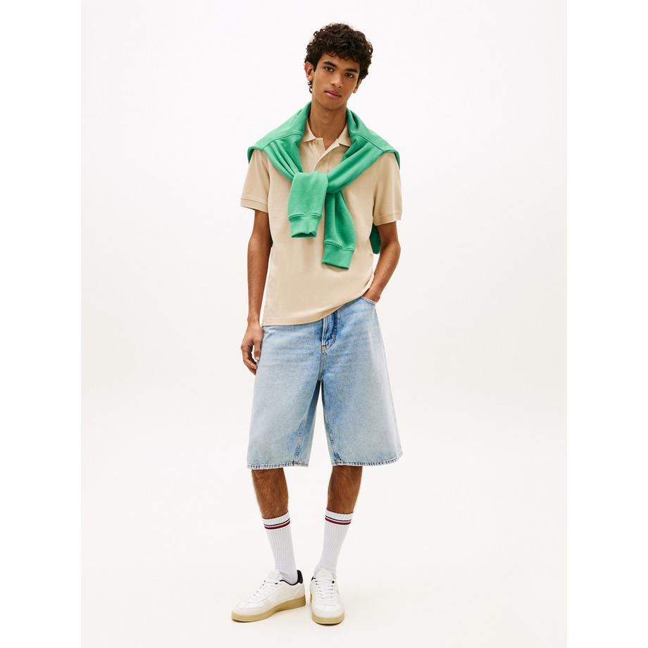 TOMMY JEANS TJM REG BADGE TEE EXT Polo Manches Courtes  
