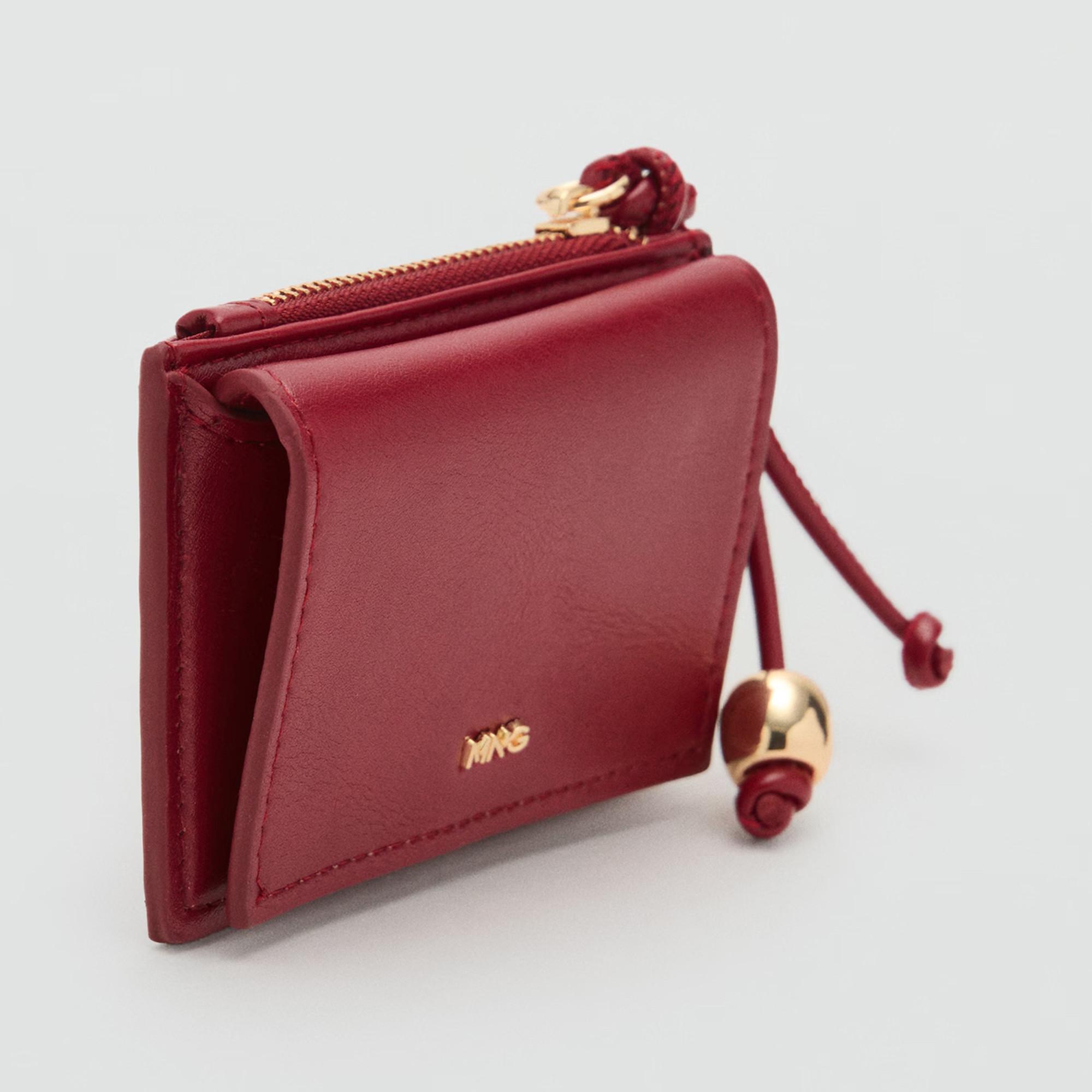 MANGO Meti Détail Perle Mini Portefeuille  