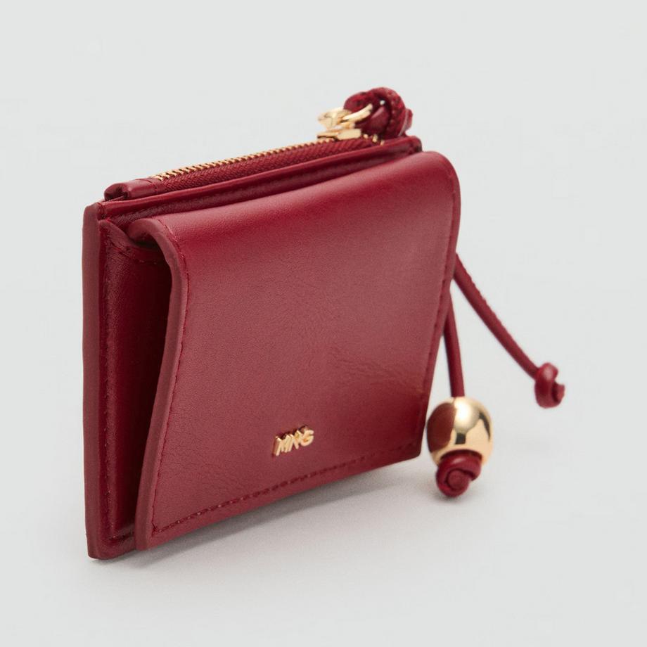 MANGO Meti Portemonnaie avec Détail Perlé  