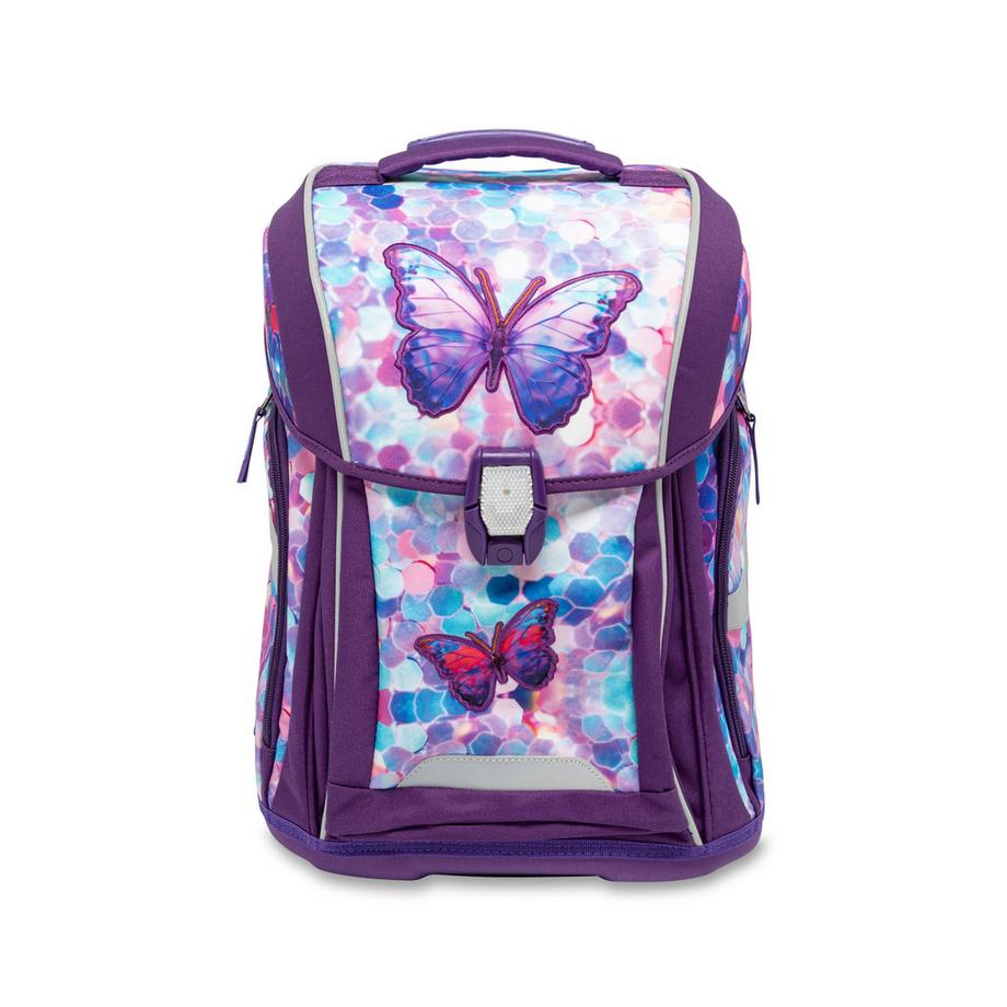 Manor Cartable scolaire, 5 pièces Wave-butterfly 