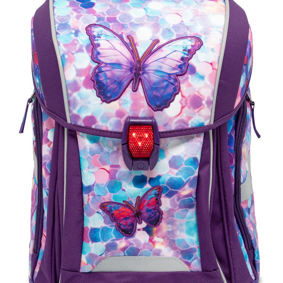 Manor Cartable scolaire, 5 pièces Wave-butterfly 