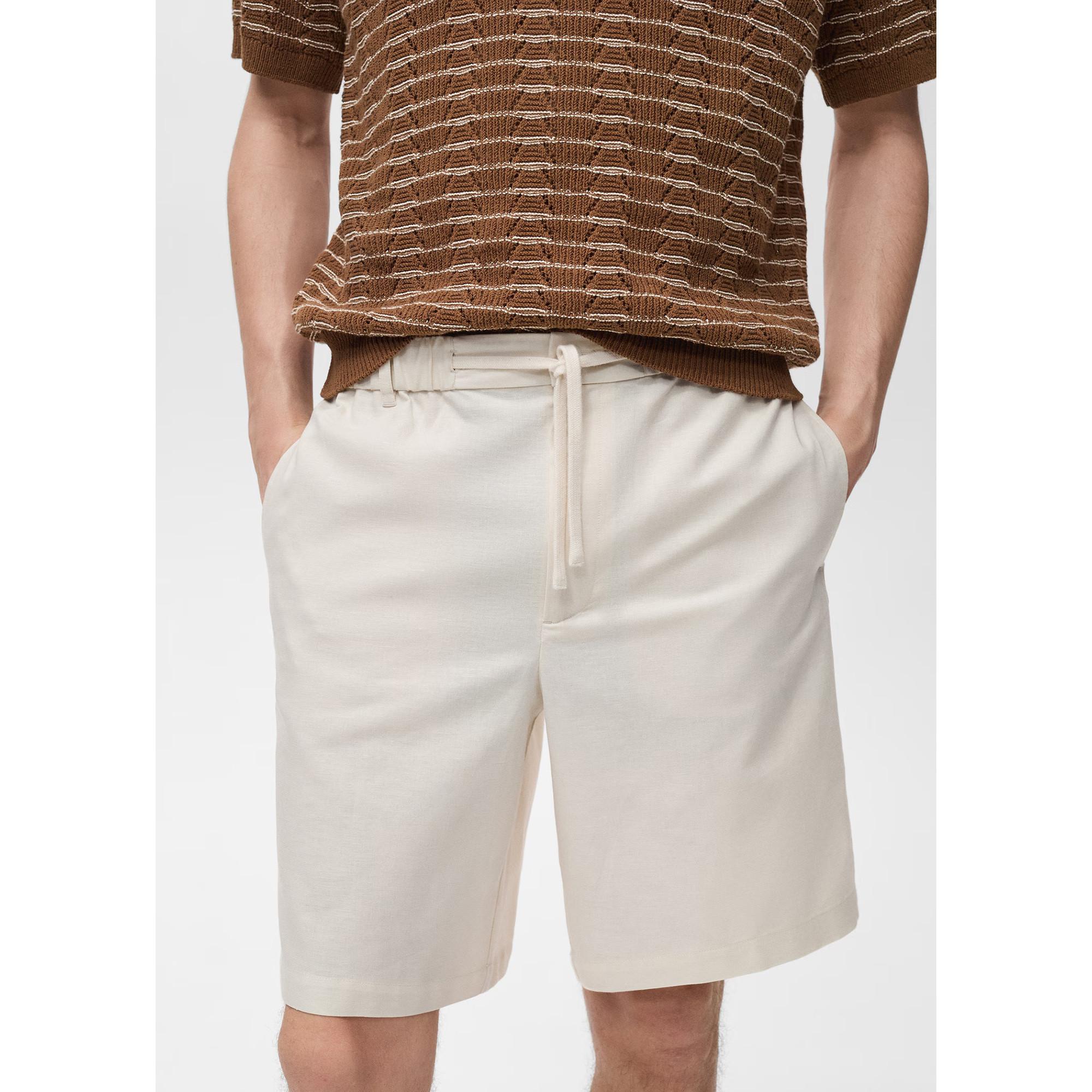 Mango Man Bermuda Shorts Cordon de Serrage  