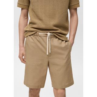 Mango Man Bermuda Straight Fit Shorts  