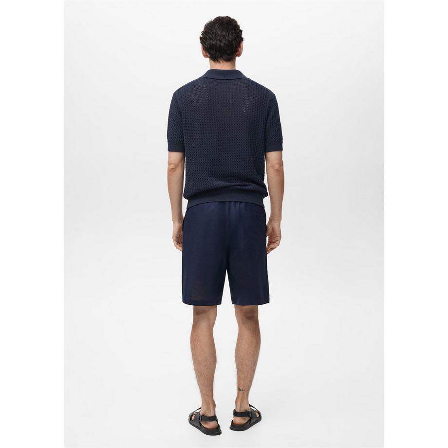 Mango Man Bermuda Straight Leg Shorts  