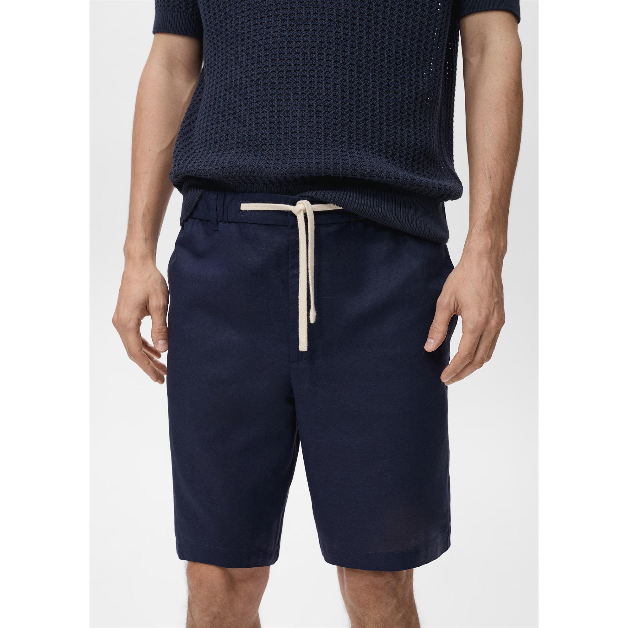 Mango Man Bermuda Shorts Taglio Dritto  