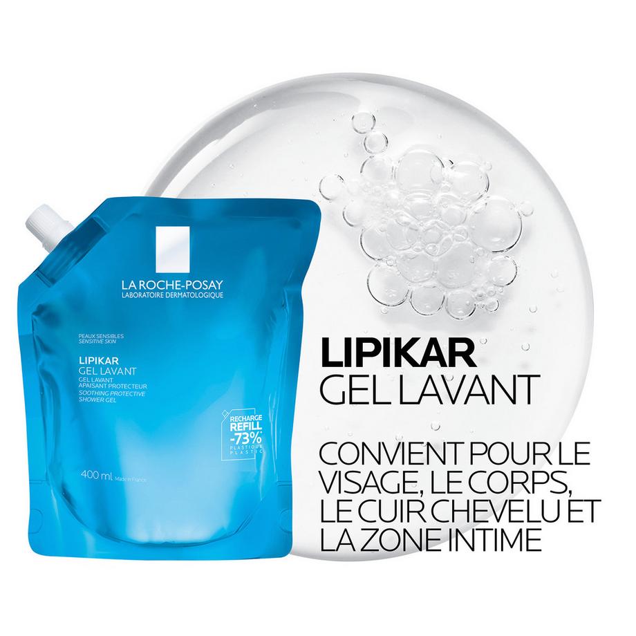 LA ROCHE POSAY  Lipikar Gel Lavant recharge 
