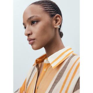 MANGO Salo Chemisier Rayé  