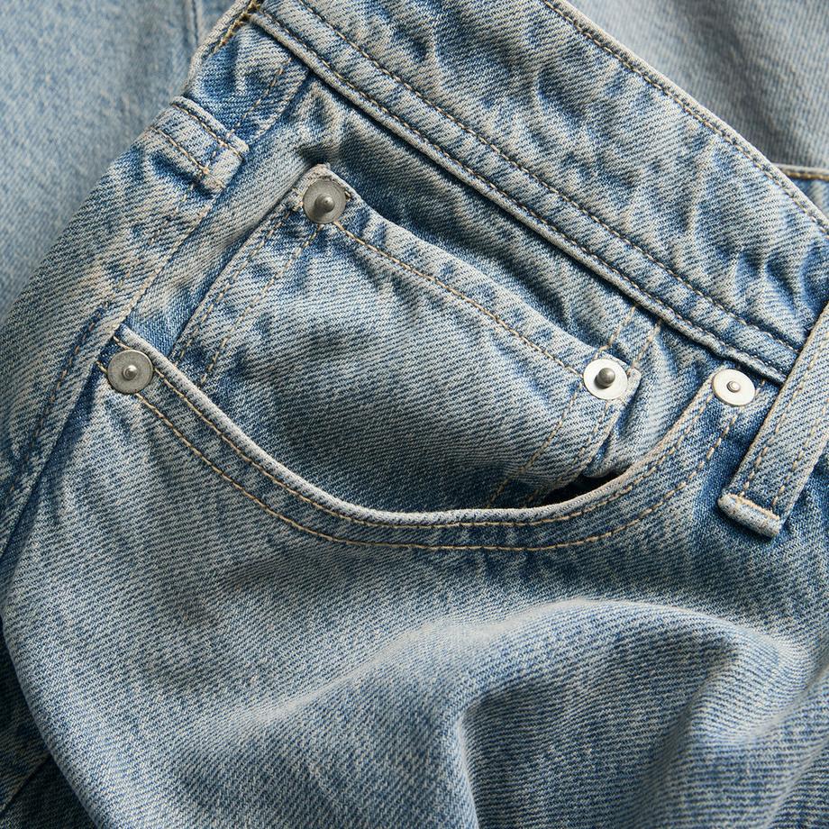 JACK & JONES Jean taille haute jambe large coupe décontractée  