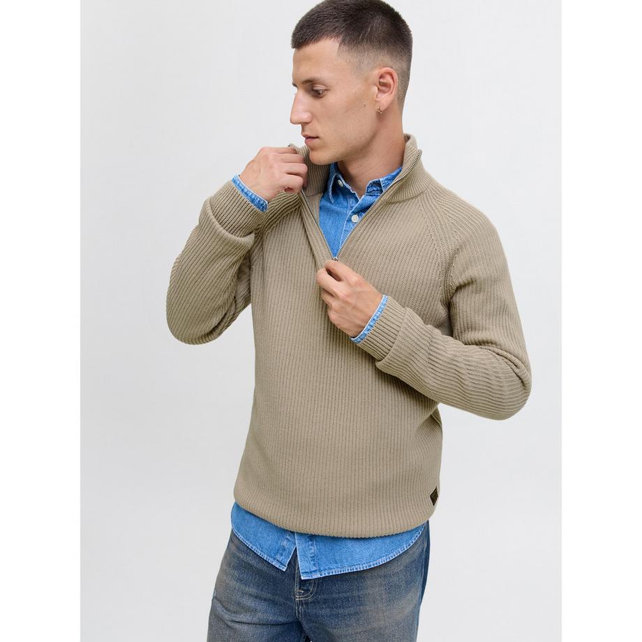 JACK & JONES Pullover Half Zip Collo Alto  