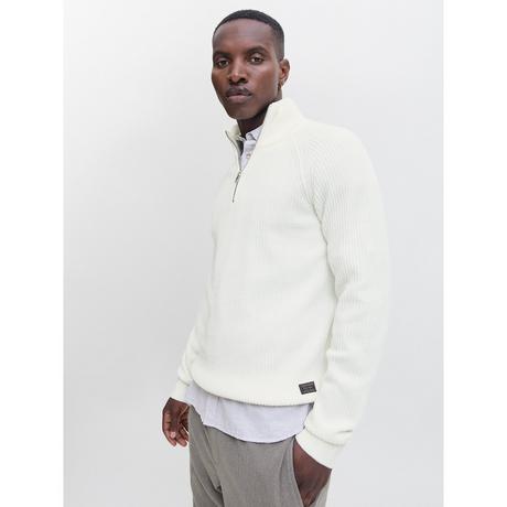 JACK & JONES Pullover Half Zip Stehkragen  