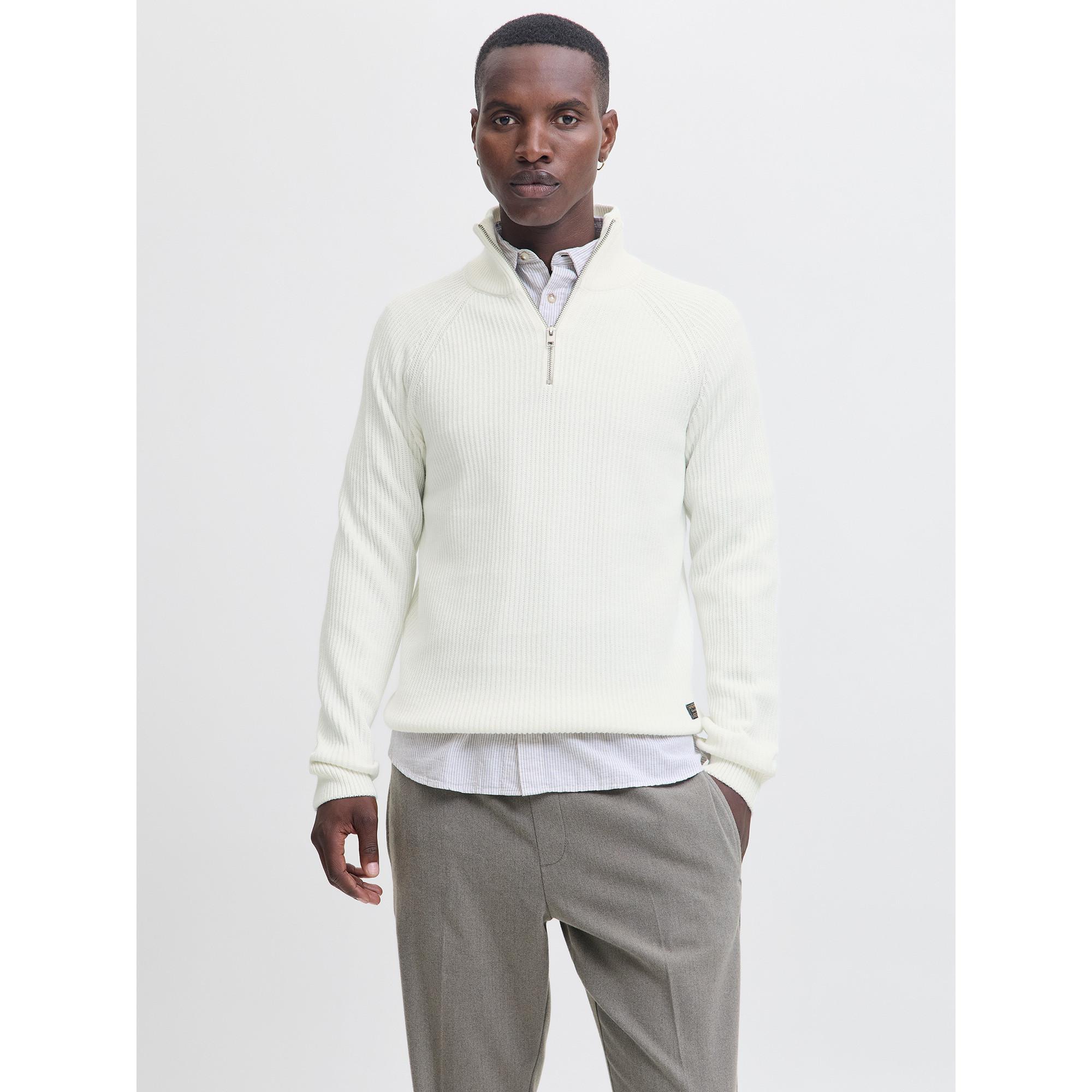 JACK & JONES Pullover Half Zip Stehkragen  