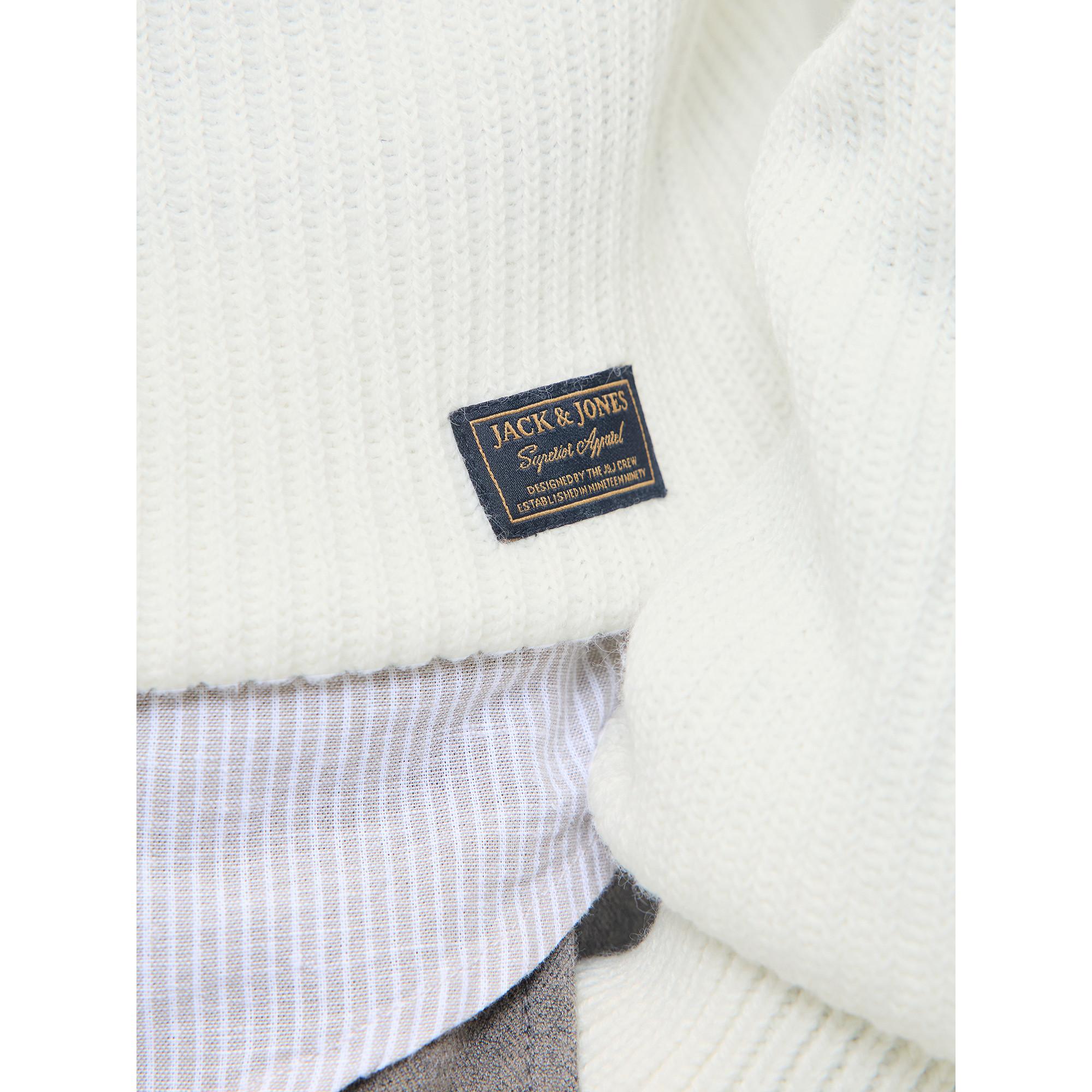 JACK & JONES Pullover Half Zip Stehkragen  