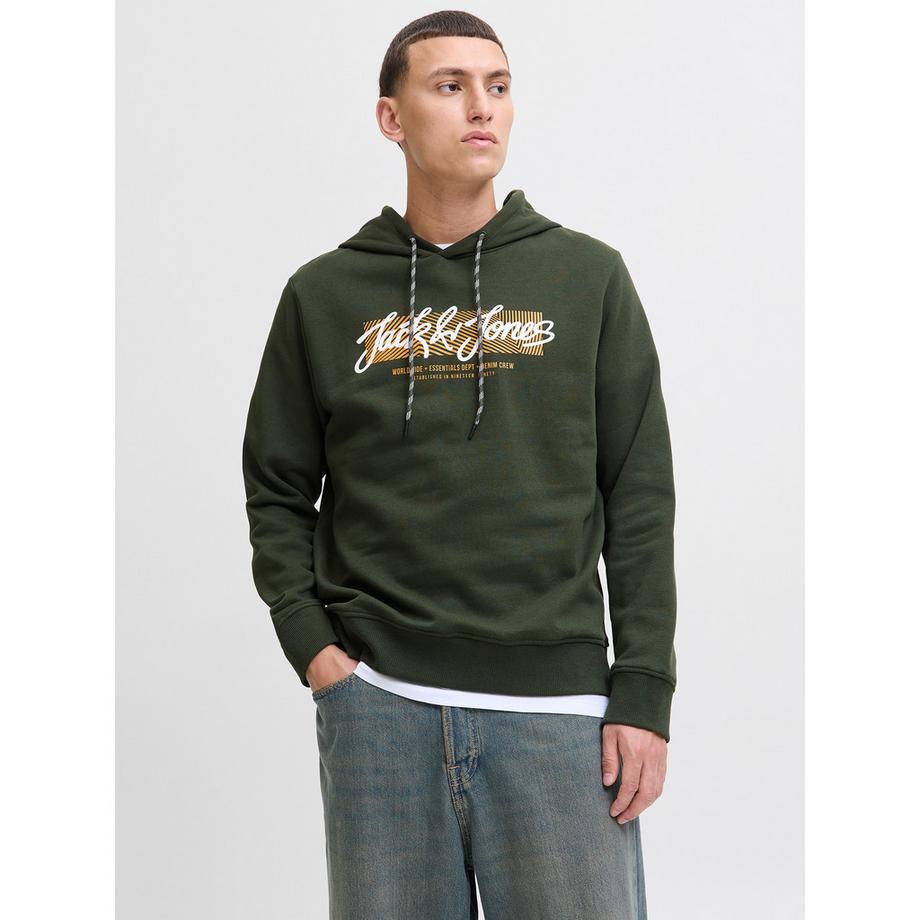 JACK & JONES Hoodie avec motif imprimé  