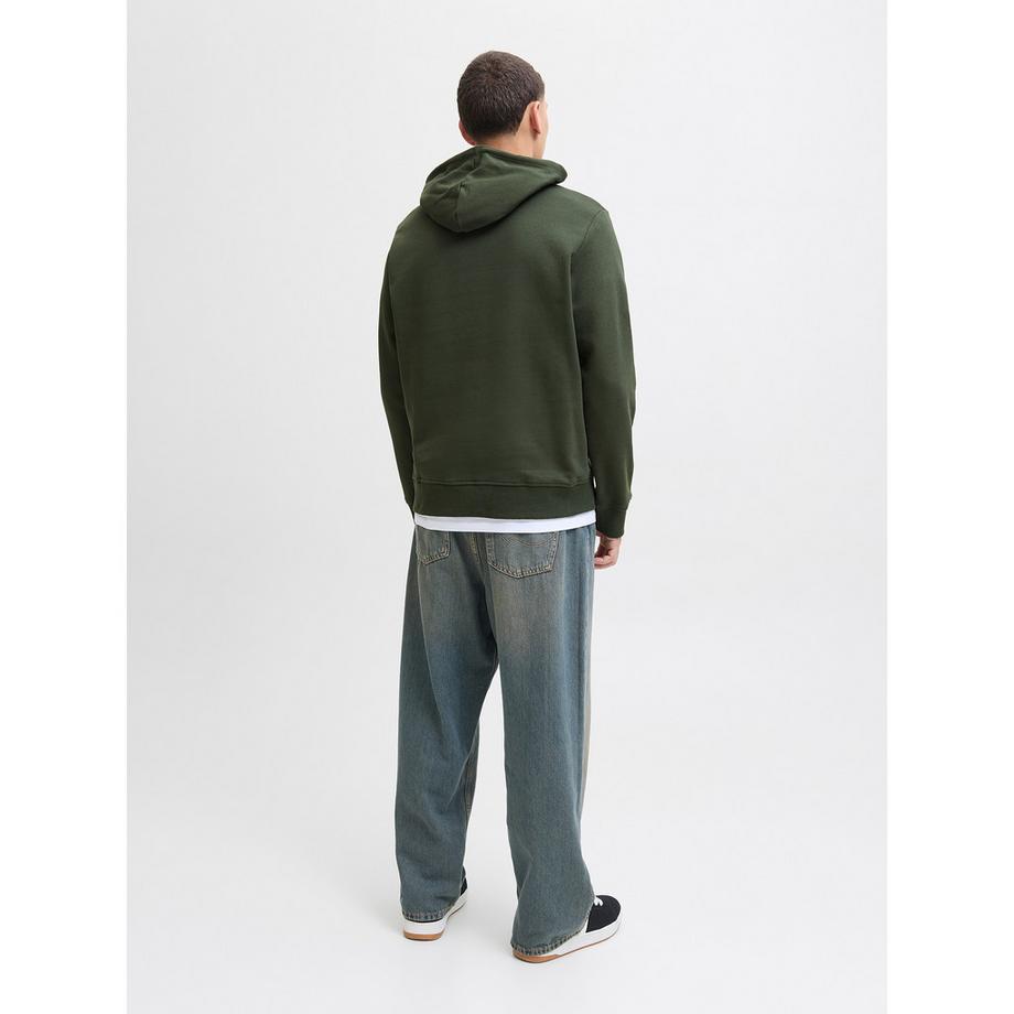 JACK & JONES Hoodie avec motif imprimé  