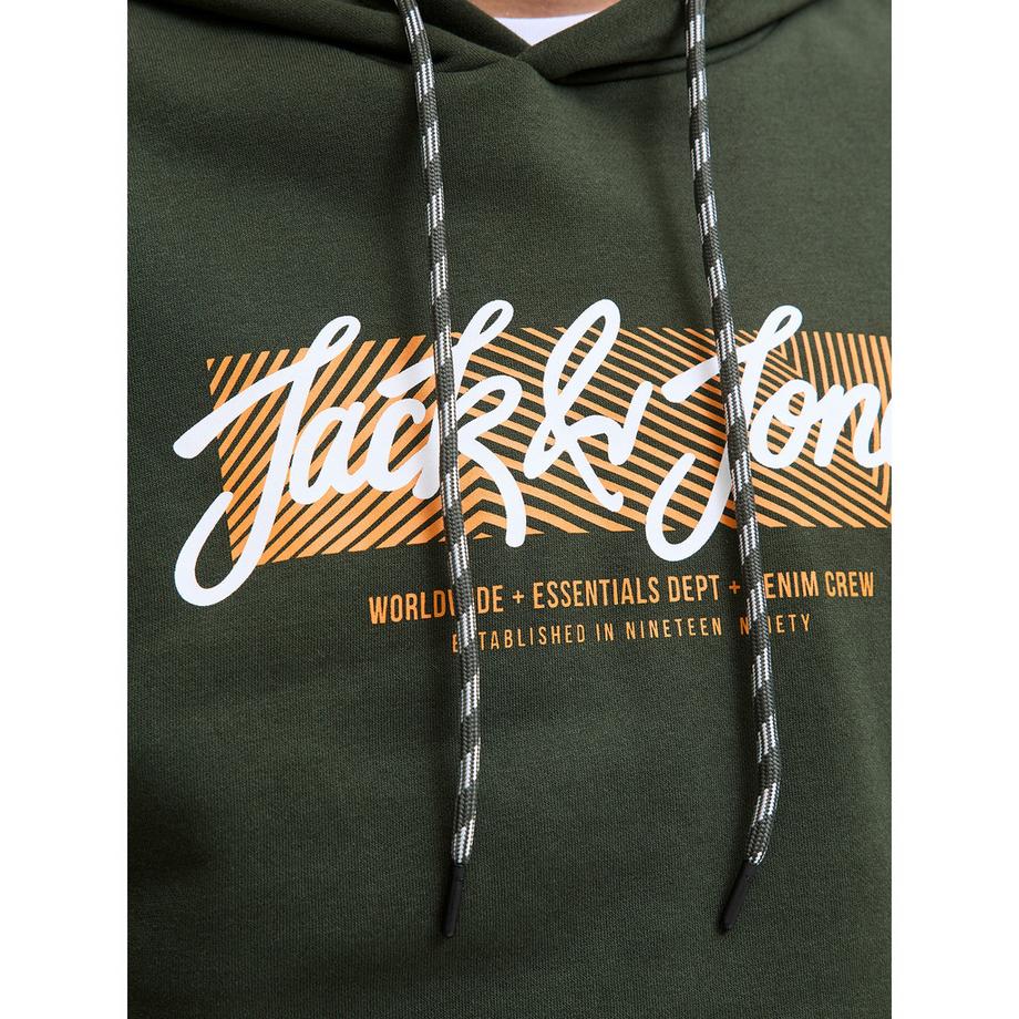 JACK & JONES Hoodie avec motif imprimé  
