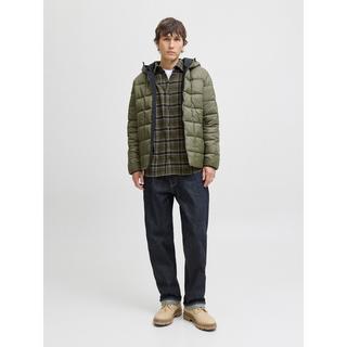 JACK & JONES Kariertes Flanell Regular Fit Langarmhemd  