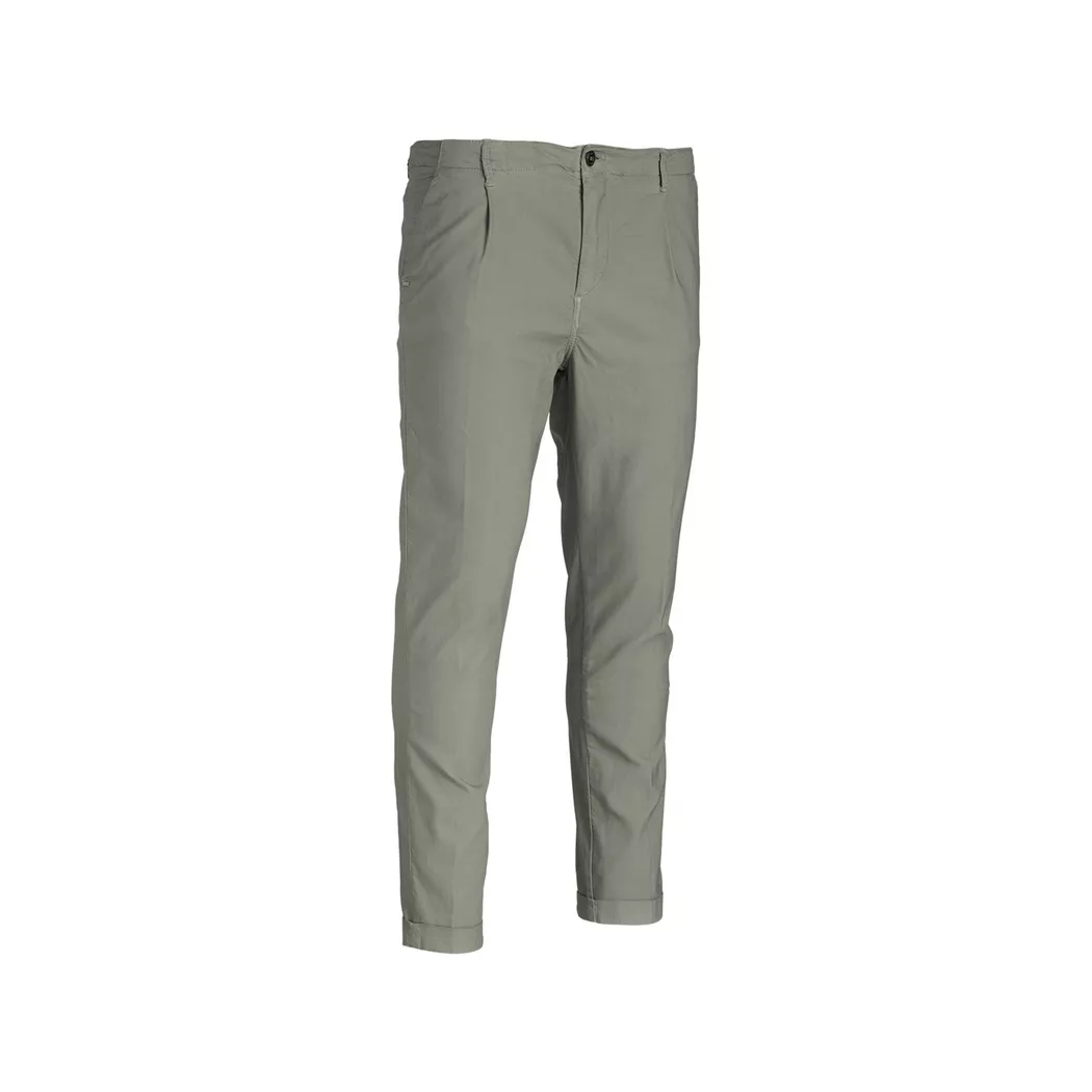 40 Weft - Chinohose, Slim Fit, für Herren, Militärgrün, Größe 50