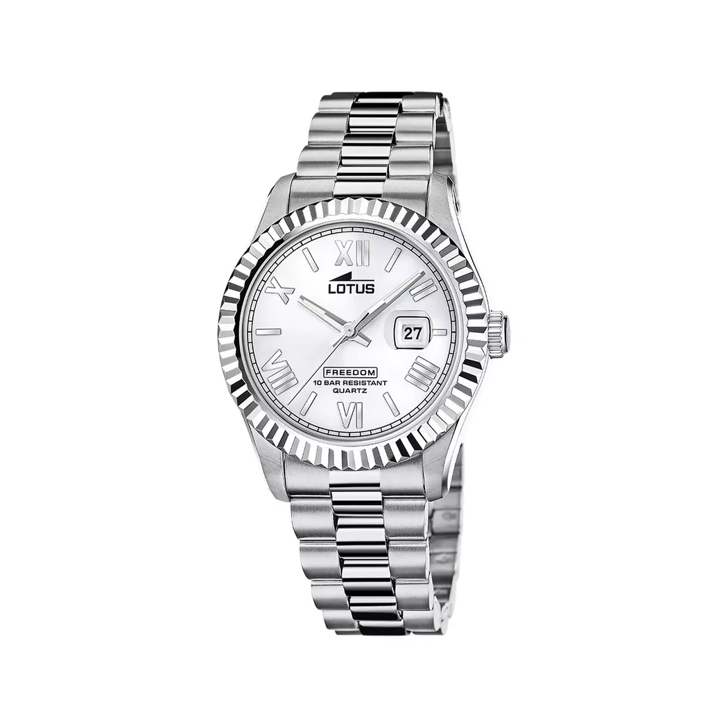 Lotus - Analoguhr, Freedom Collection, 41mm, Silber 3