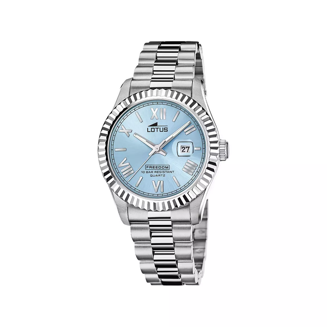 Lotus - Analoguhr, Freedom Collection, 41mm, Silber 2