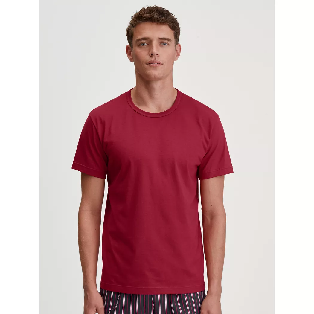 Calida - T-Shirt, für Herren, Rot, Größe M