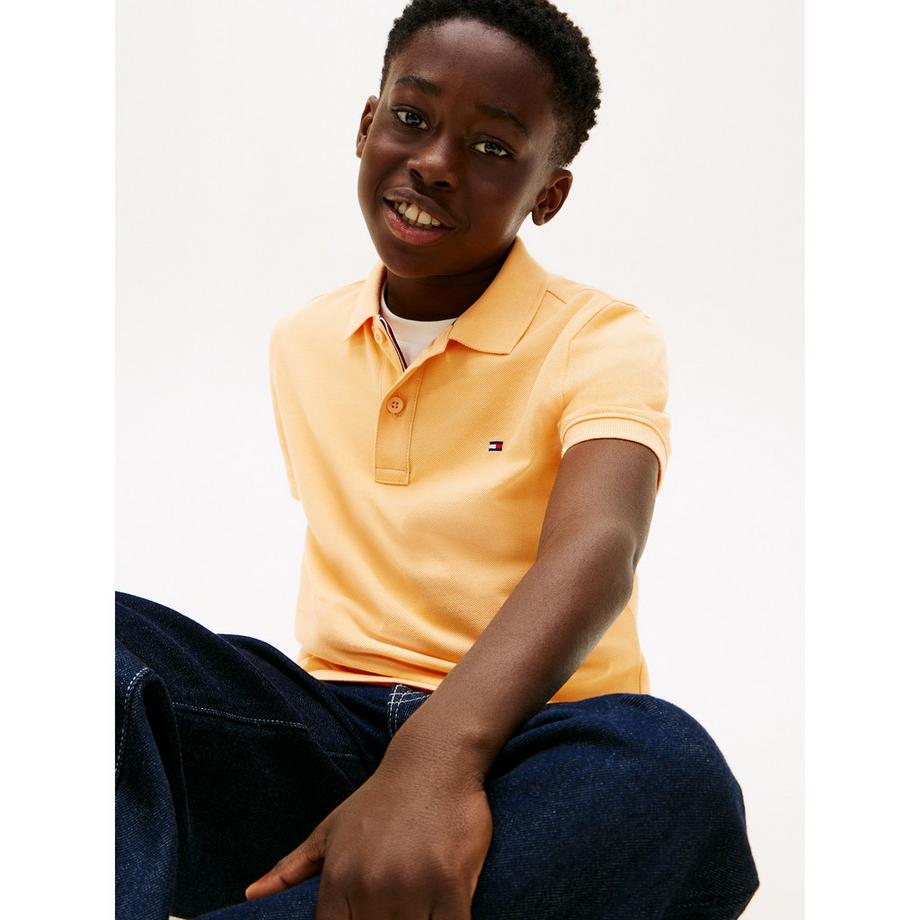 TOMMY HILFIGER FLAG POLO S/S Polo, maniche corte 